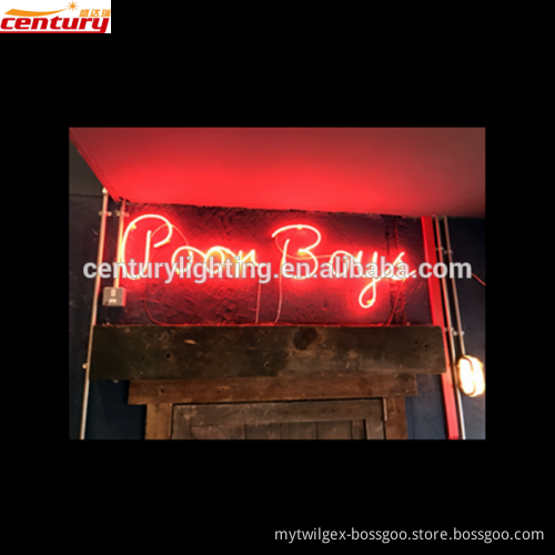 wholesale china factory price poor boys sandwiches neon light sign